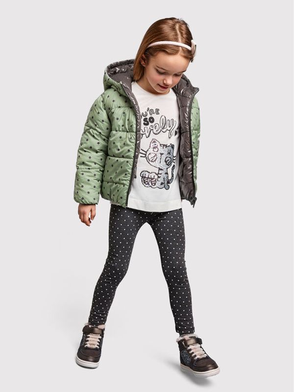 Mayoral Mayoral Комплект блуза и клин 4775 Сив Regular Fit