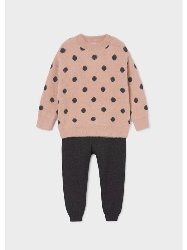 Mayoral Mayoral Комплект пуловер и платнени панталони 4860 Цветен Regular Fit