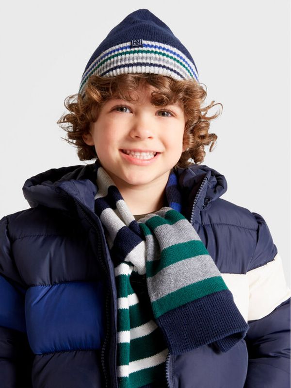 Mayoral Mayoral Комплект шал и шапка 10341 Тъмносин