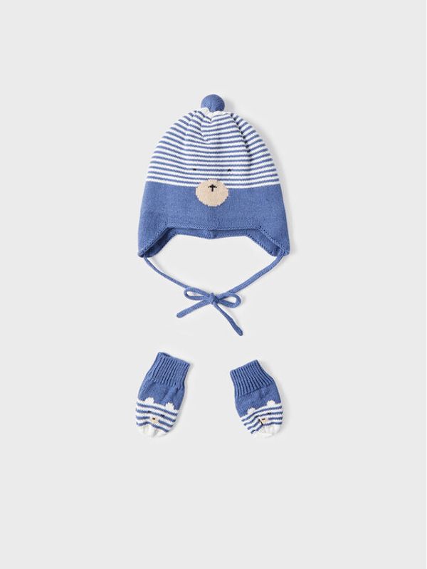 Mayoral Mayoral Комплект шапка и ръкавици 9546 Син