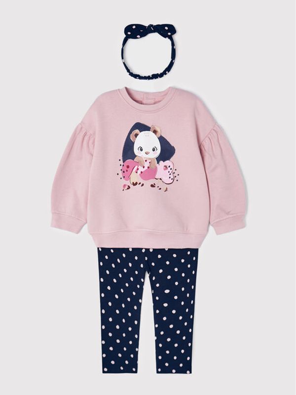 Mayoral Mayoral Комплект суитшърт и клин 2725 Цветен Regular Fit