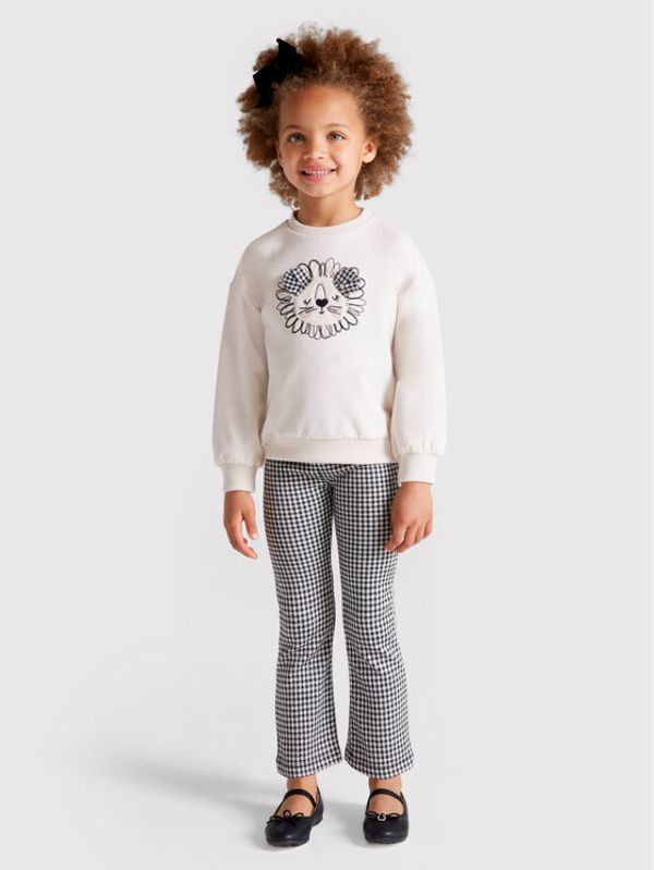 Mayoral Mayoral Комплект суитшърт и клин 4770 Бежов Regular Fit