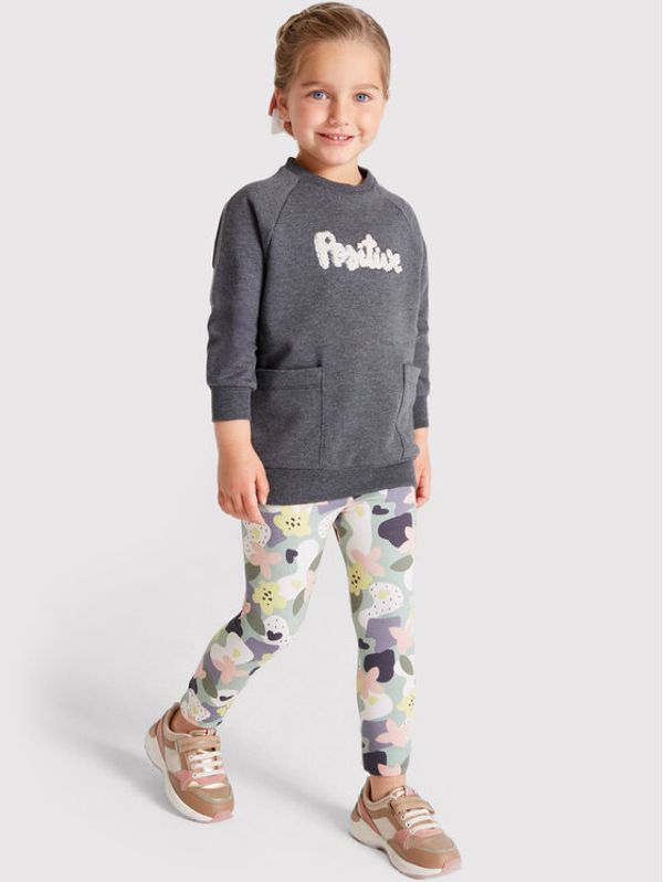 Mayoral Mayoral Комплект суитшърт и клин 4771 Цветен Regular Fit