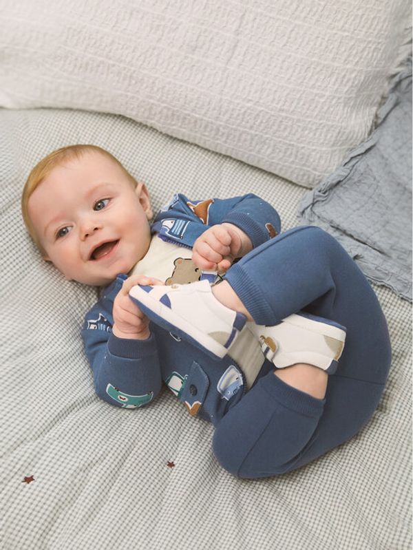 Mayoral Mayoral Комплект суитшърт, тениска и панталон 2644 Син Regular Fit