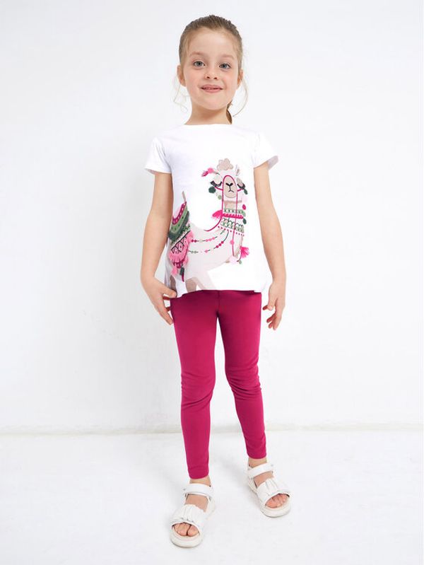 Mayoral Mayoral Комплект тишърт и клин 3779 Бордо