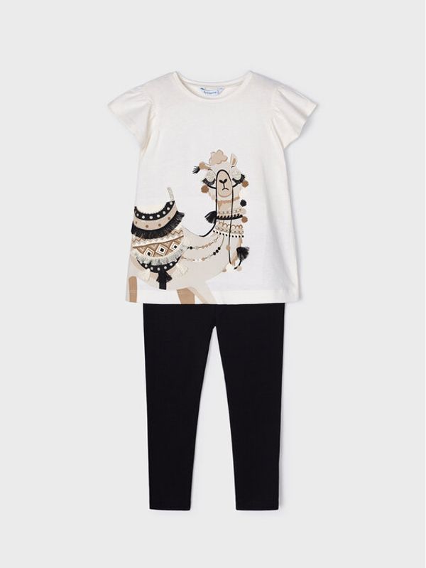 Mayoral Mayoral Комплект тишърт и клин 3779 Черен