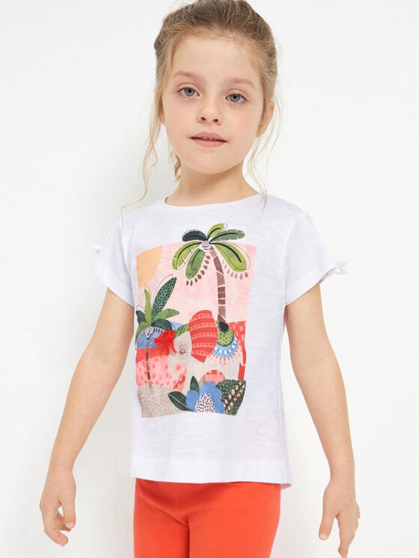 Mayoral Mayoral Комплект тишърт и клин 3783 Оранжев