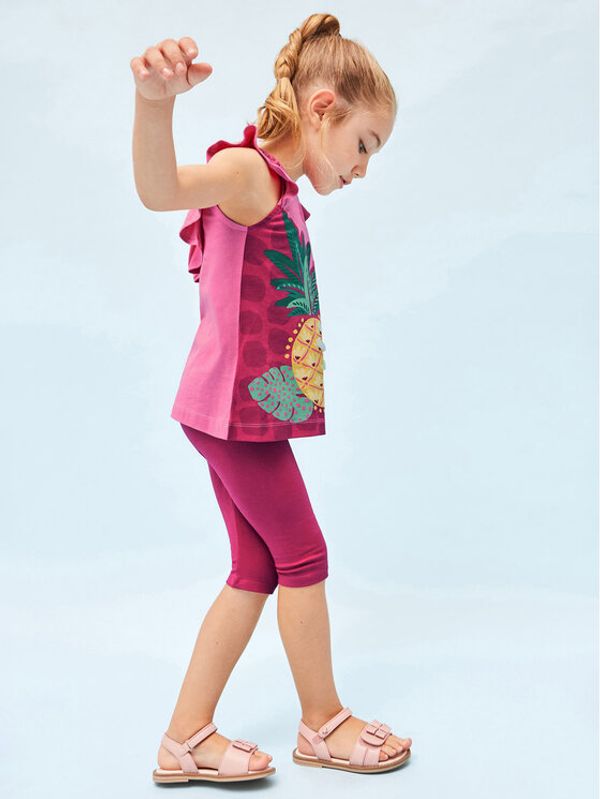 Mayoral Mayoral Комплект тишърт и клин 3785 Бордо