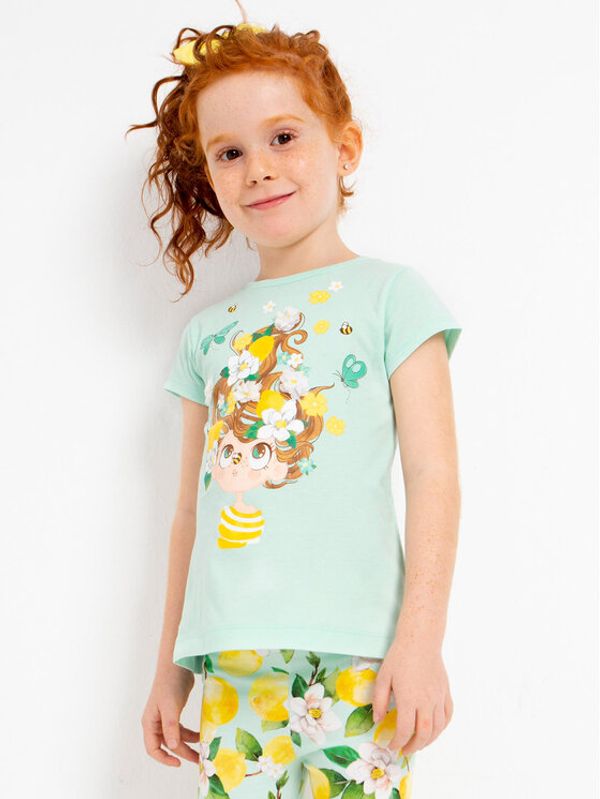 Mayoral Mayoral Комплект тишърт и клин 3787 Син