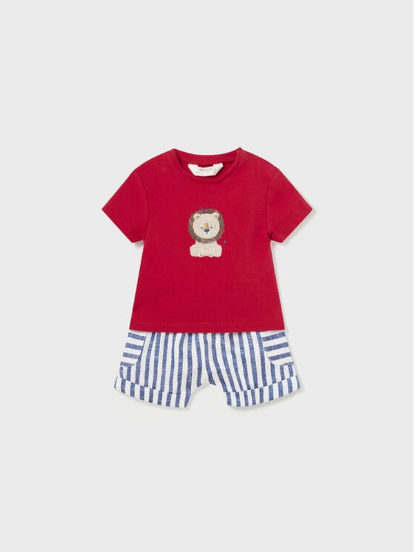 Mayoral Mayoral Комплект тишърт и панталонки 1253 Цветен