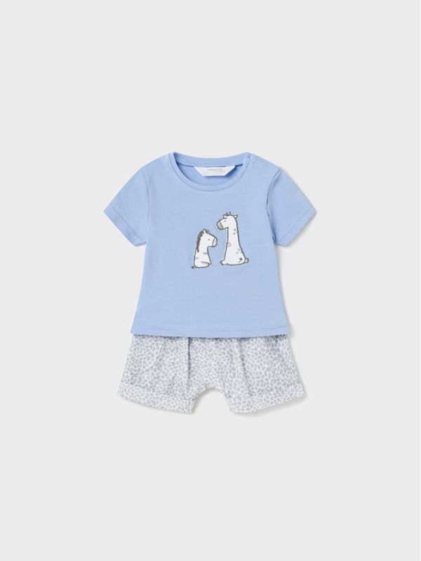 Mayoral Mayoral Комплект тишърт и панталонки 1253 Цветен