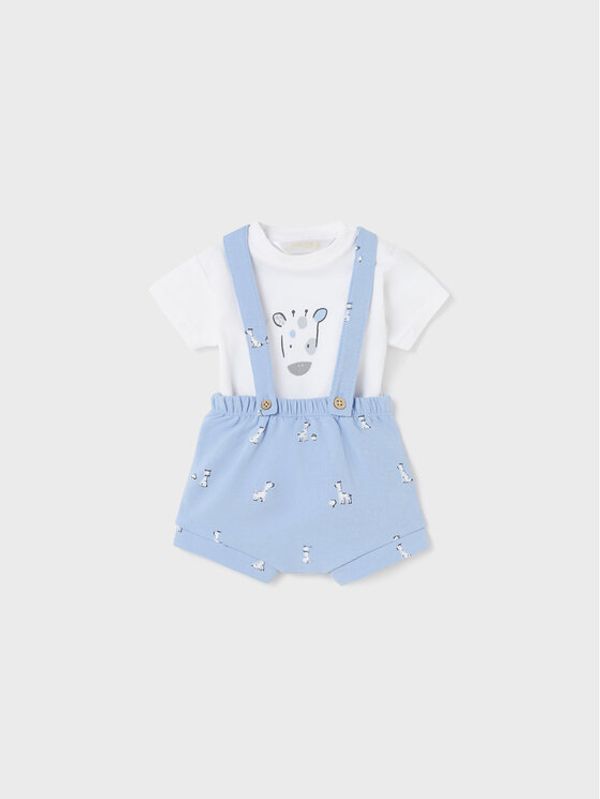 Mayoral Mayoral Комплект тишърт и панталонки 1254 Цветен