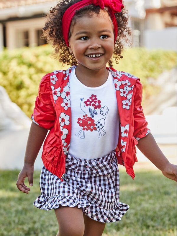 Mayoral Mayoral Комплект тишърт и панталонки 1281 Цветен Regular Fit