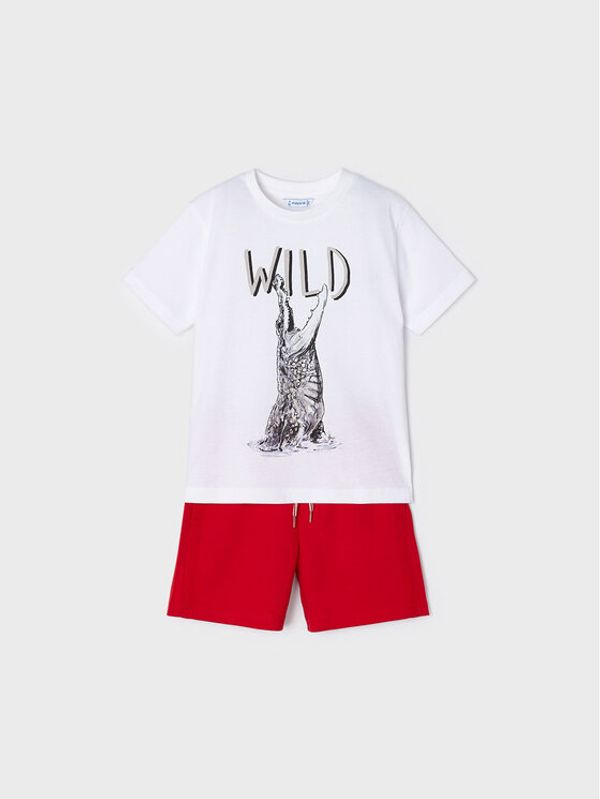 Mayoral Mayoral Комплект тишърт и панталонки 3674 Цветен