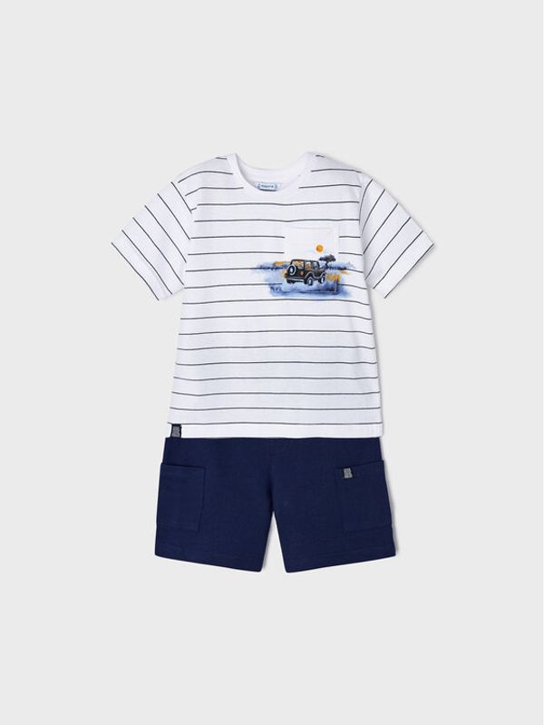 Mayoral Mayoral Комплект тишърт и панталонки 3675 Цветен