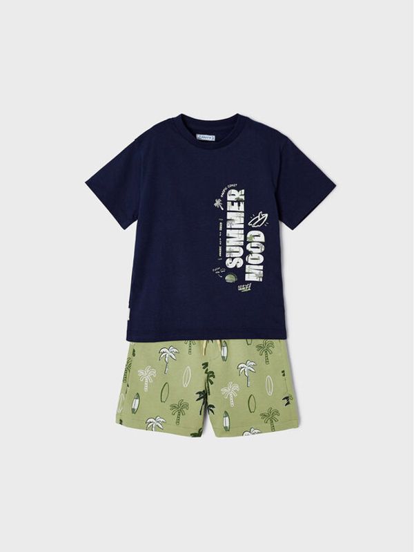 Mayoral Mayoral Комплект тишърт и панталонки 3678 Цветен