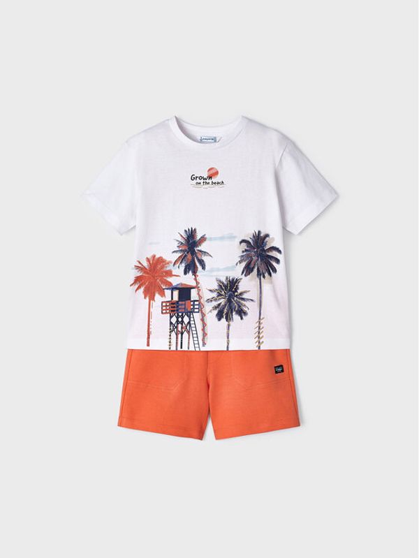 Mayoral Mayoral Комплект тишърт и панталонки 3679 Цветен