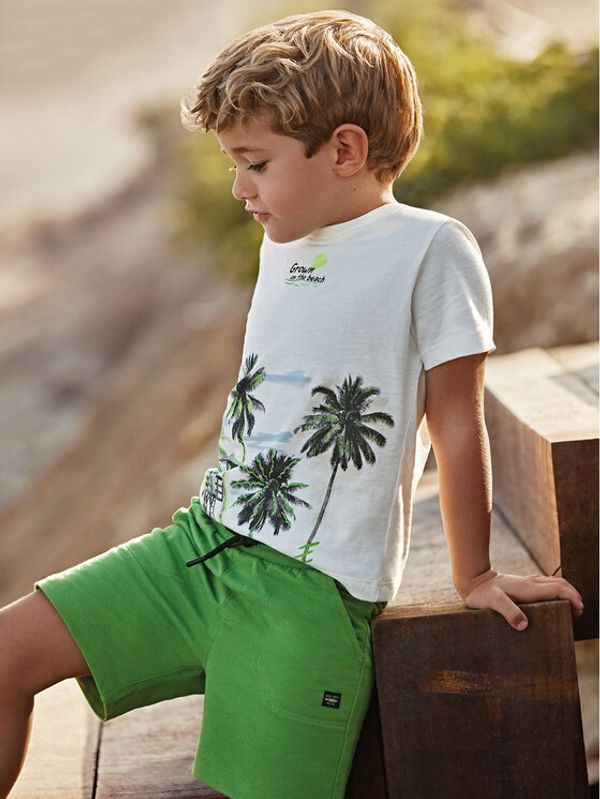 Mayoral Mayoral Комплект тишърт и панталонки 3679 Цветен