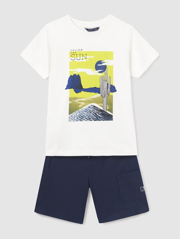 Mayoral Mayoral Комплект тишърт и панталонки 6654 Цветен