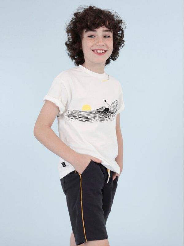 Mayoral Mayoral Комплект тишърт и панталонки 6659 Цветен