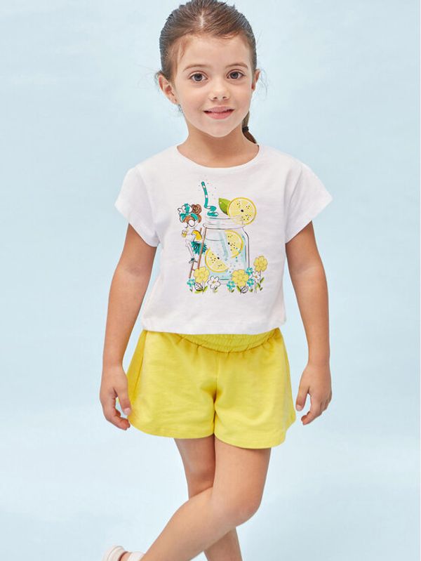 Mayoral Mayoral Комплект тишърт и спортни шорти 3213 Цветен Regular Fit