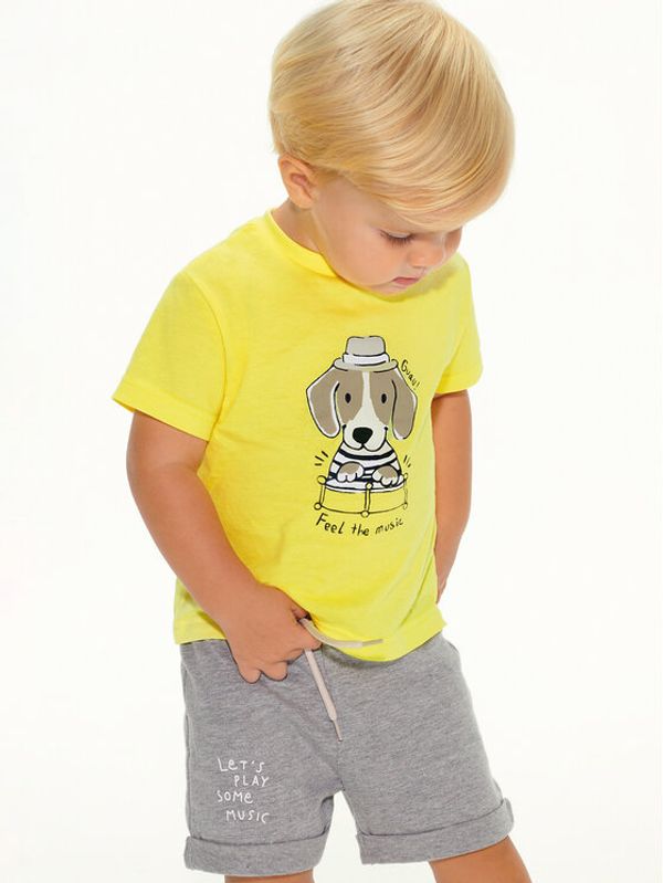 Mayoral Mayoral Комплект тишърт, полник и панталонки 1644 Цветен