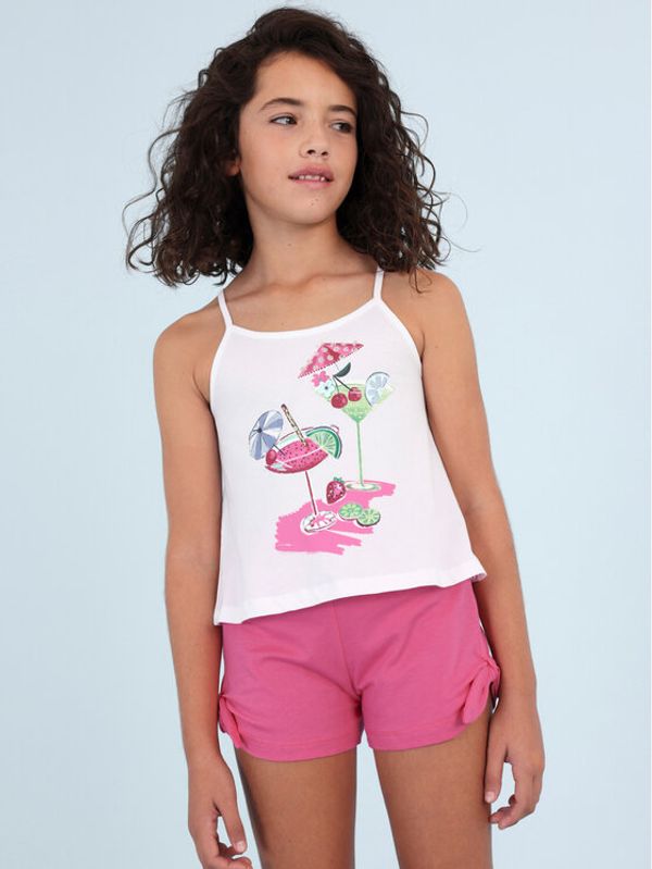 Mayoral Mayoral Комплект топ и панталонки 6245 Цветен Regular Fit