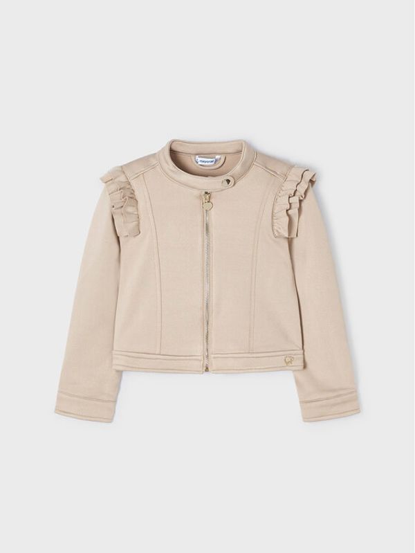 Mayoral Mayoral Кожено яке 4.405 Кафяв Regular Fit