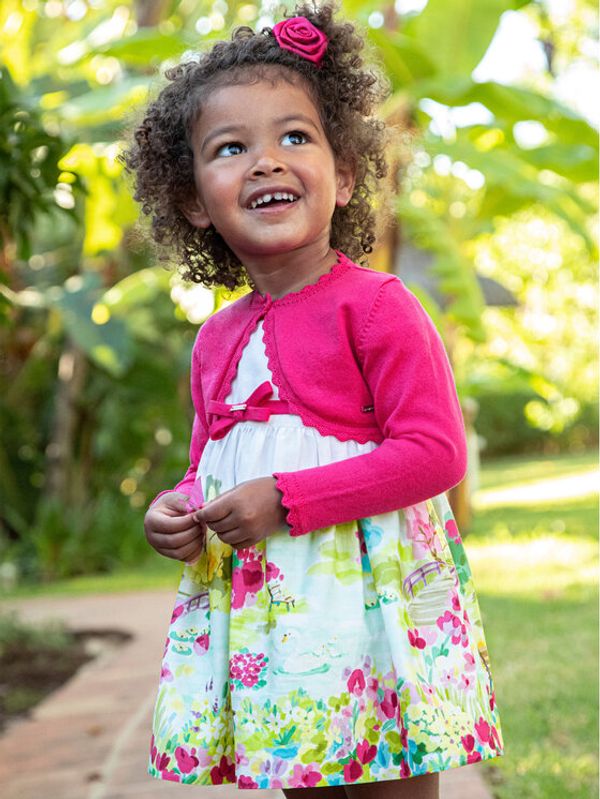 Mayoral Mayoral Лятна рокля 1959 Бял Regular Fit