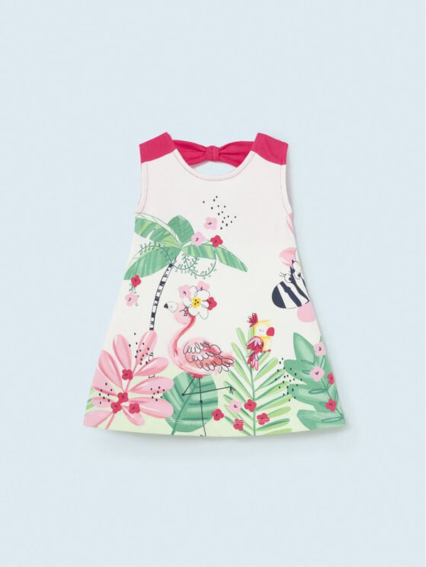 Mayoral Mayoral Лятна рокля 1977 Розов Regular Fit