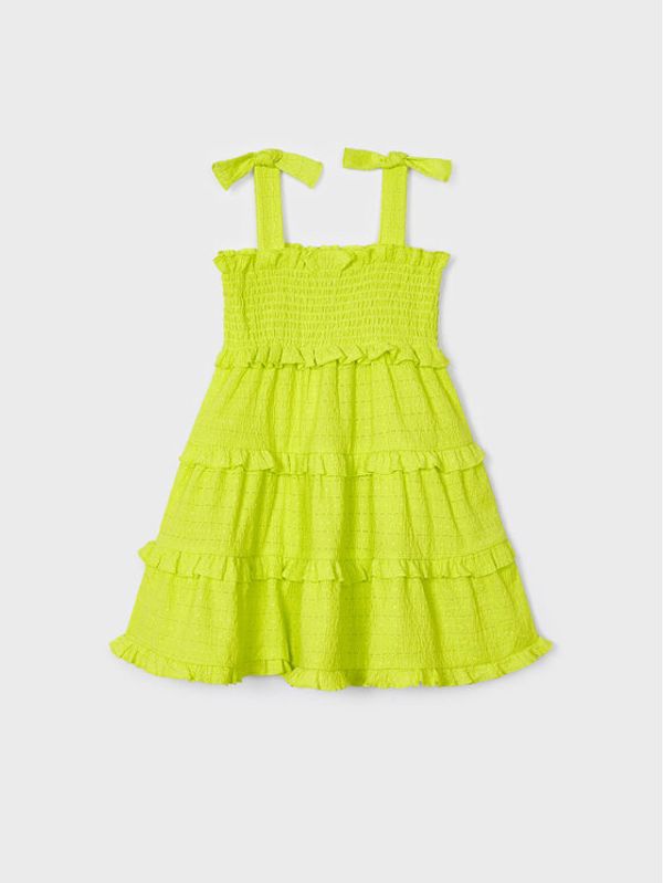 Mayoral Mayoral Лятна рокля 3934 Зелен