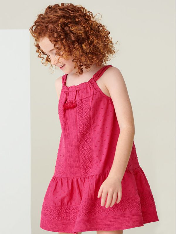 Mayoral Mayoral Лятна рокля 3938 Бордо