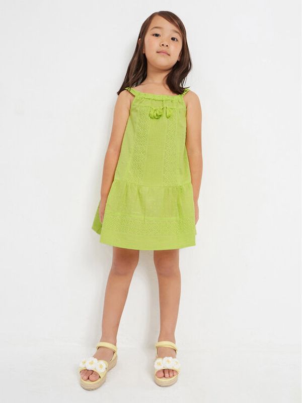 Mayoral Mayoral Лятна рокля 3938 Зелен