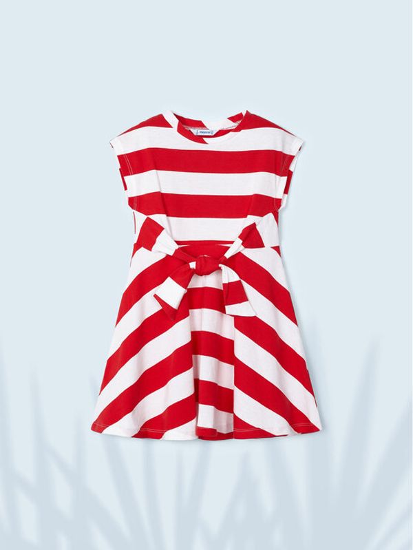 Mayoral Mayoral Лятна рокля 3945 Червен