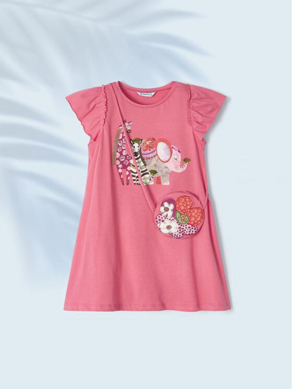 Mayoral Mayoral Лятна рокля 3947 Розов