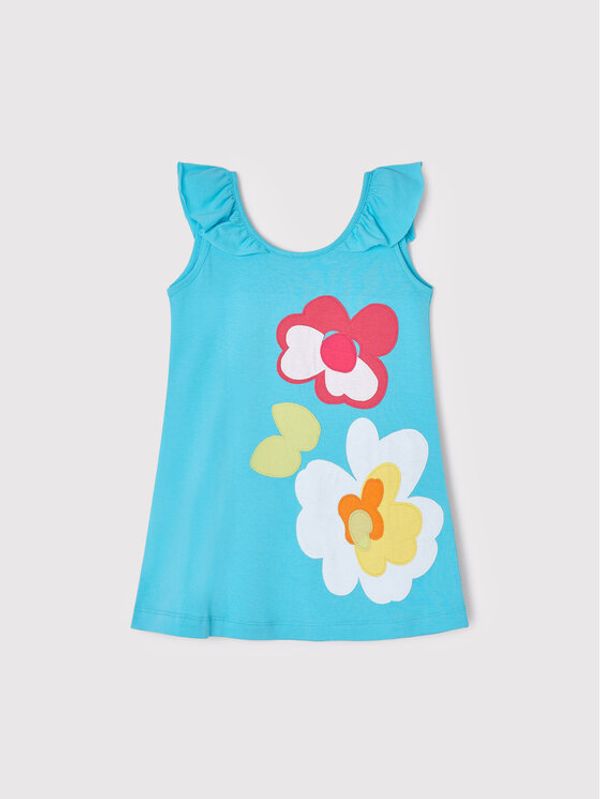 Mayoral Mayoral Лятна рокля 3953 Син Regular Fit