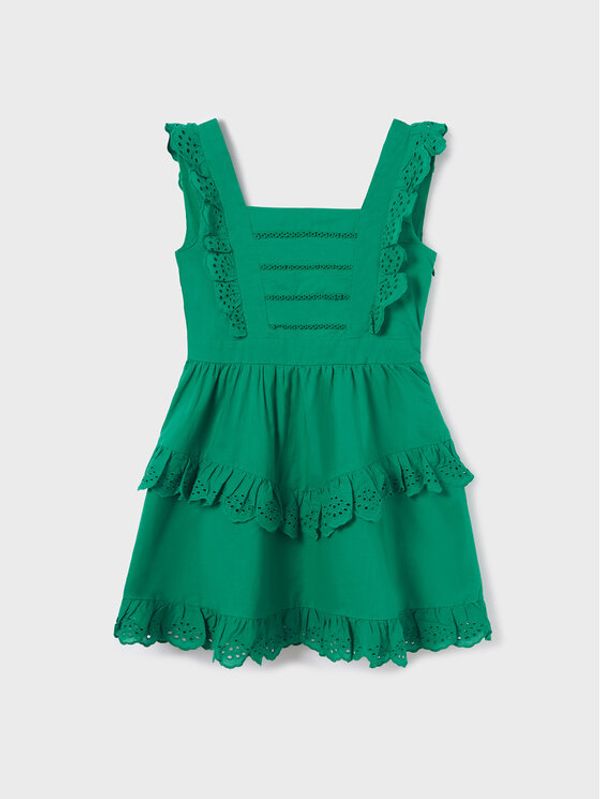 Mayoral Mayoral Лятна рокля 6918 Зелен