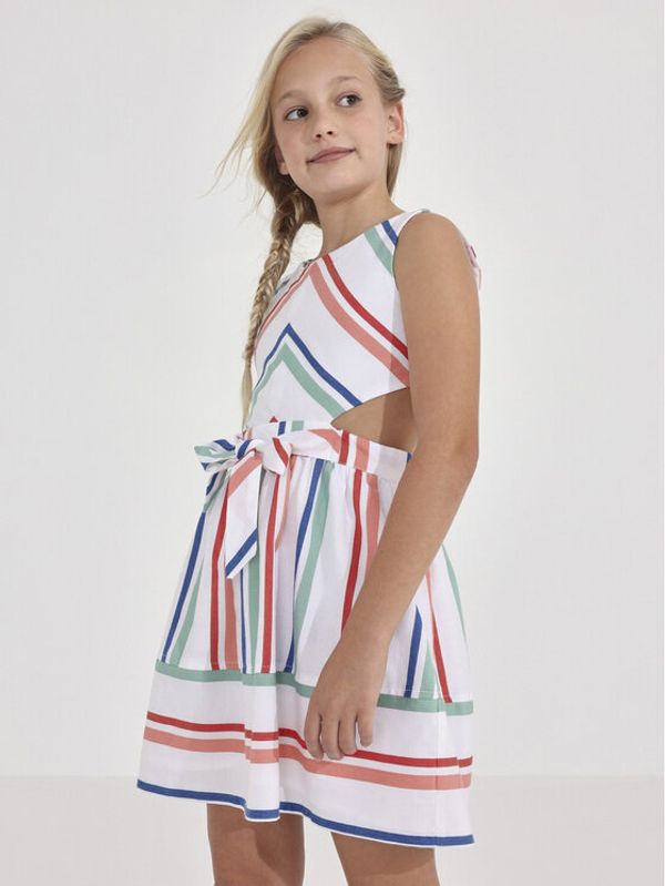 Mayoral Mayoral Лятна рокля 6921 Коралов