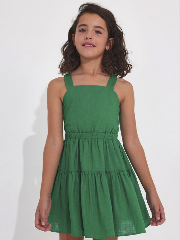 Mayoral Mayoral Лятна рокля 6930 Зелен