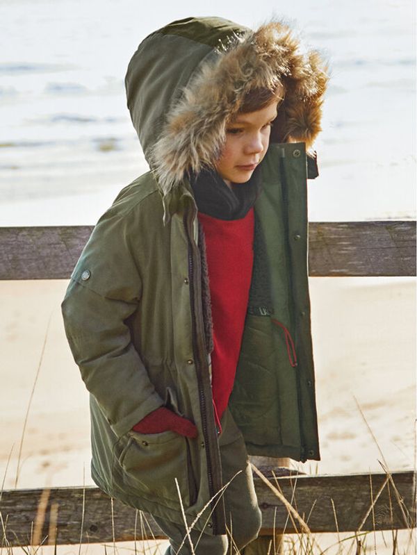 Mayoral Mayoral Парка 4464 Зелен Regular Fit