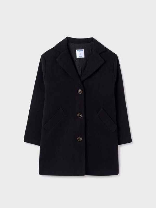 Mayoral Mayoral Преходно палто 7.407 Черен Regular Fit