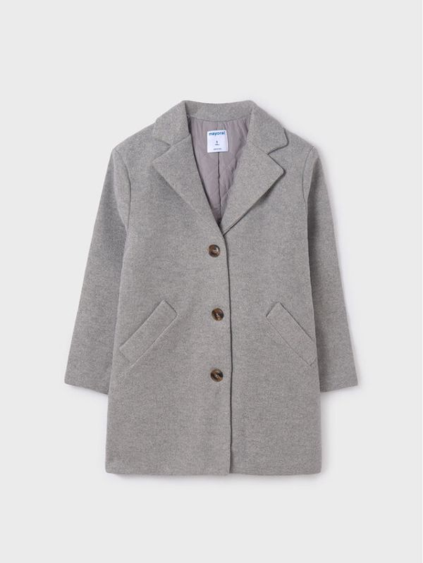 Mayoral Mayoral Преходно палто 7.407 Сив Regular Fit