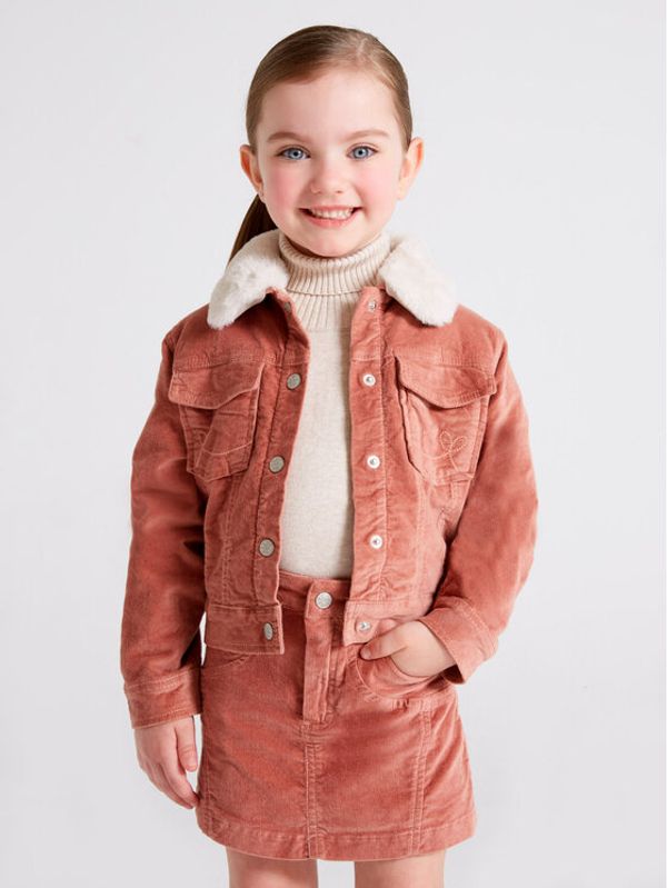 Mayoral Mayoral Преходно яке 4480 Розов Regular Fit