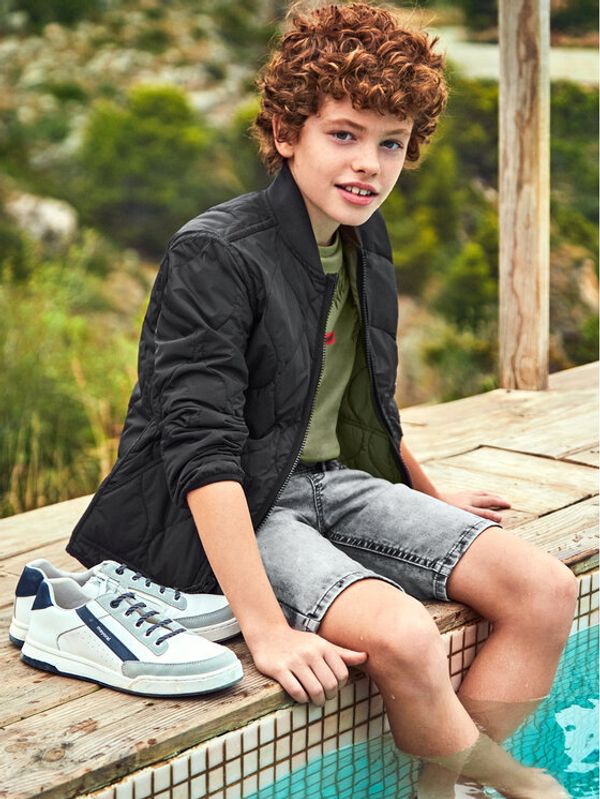 Mayoral Mayoral Преходно яке 6414 Зелен Regular Fit