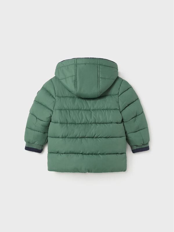 Mayoral Mayoral Пухено яке 2.438 Зелен Regular Fit