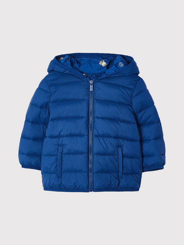 Mayoral Mayoral Пухено яке 2418 Тъмносин Regular Fit