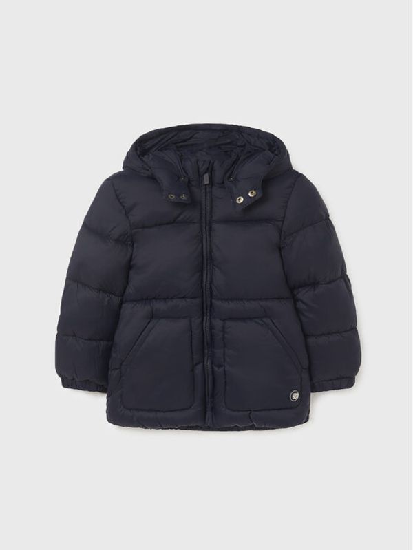 Mayoral Mayoral Пухено яке 412 Тъмносин Regular Fit