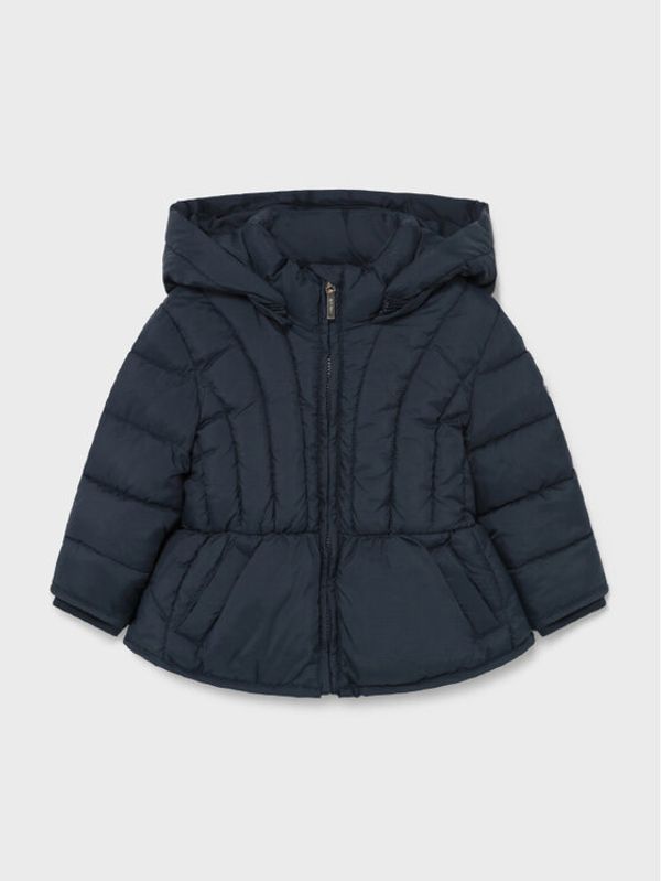 Mayoral Mayoral Пухено яке 414 Тъмносин Regular Fit