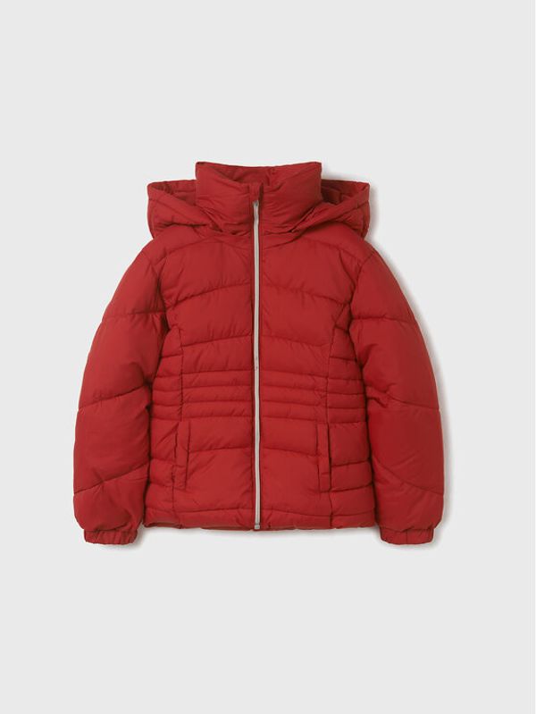 Mayoral Mayoral Пухено яке 416 Червен Regular Fit