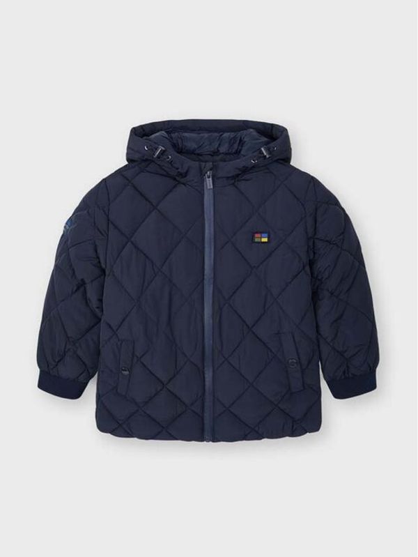 Mayoral Mayoral Пухено яке 4414 Тъмносин Regular Fit